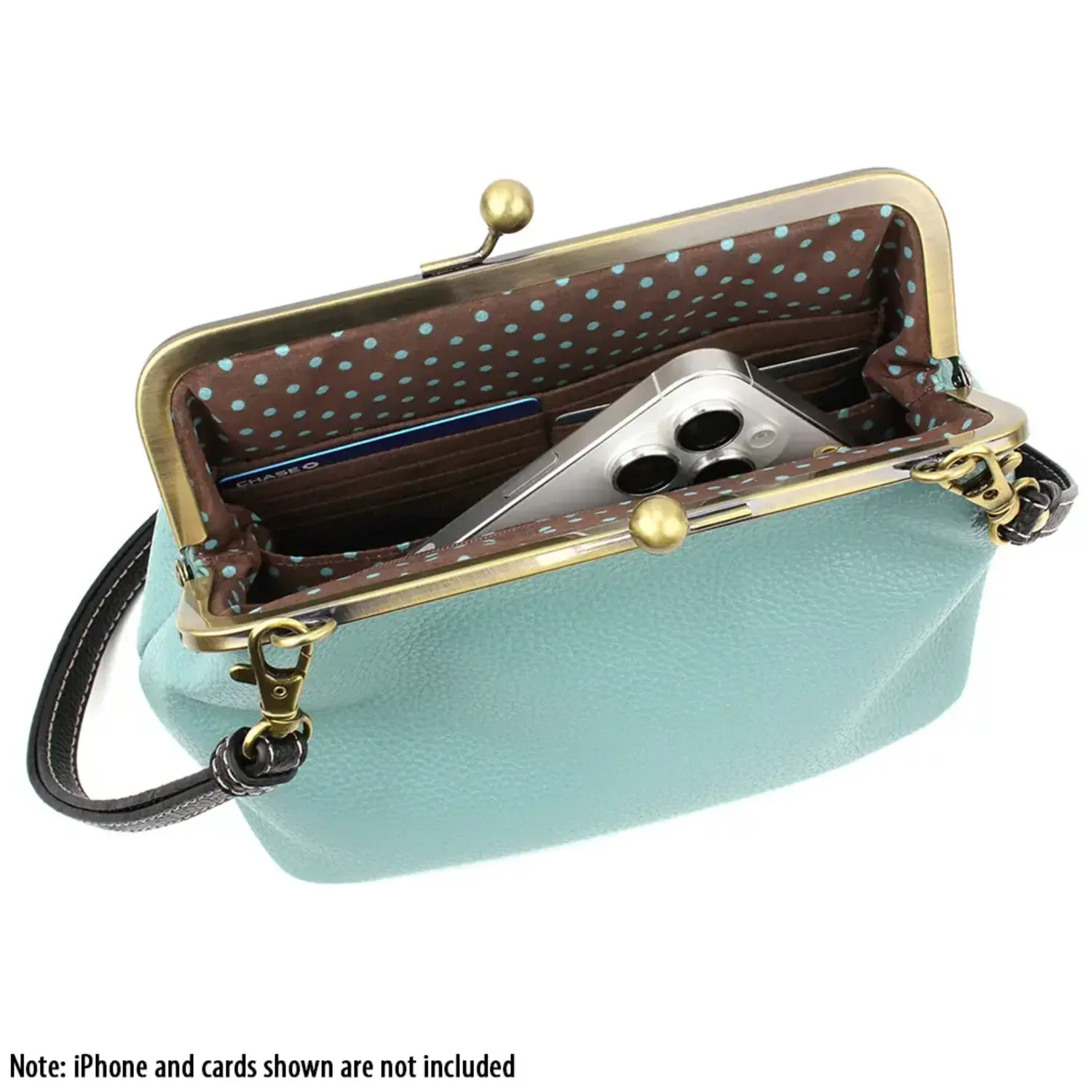 Chala Black Cat Kisslock Crossbody - Sealed with a Kiss