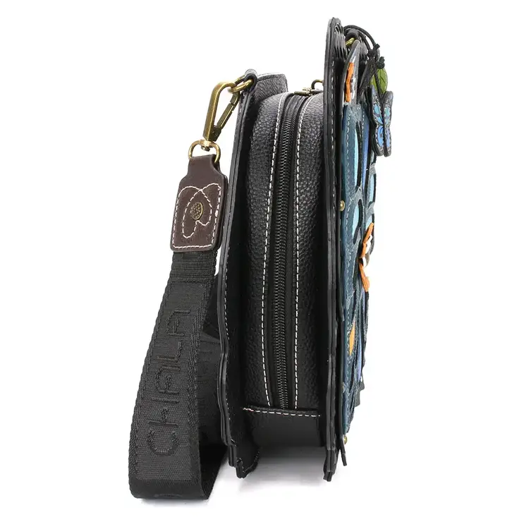 Chala Blue Butterfly Purse