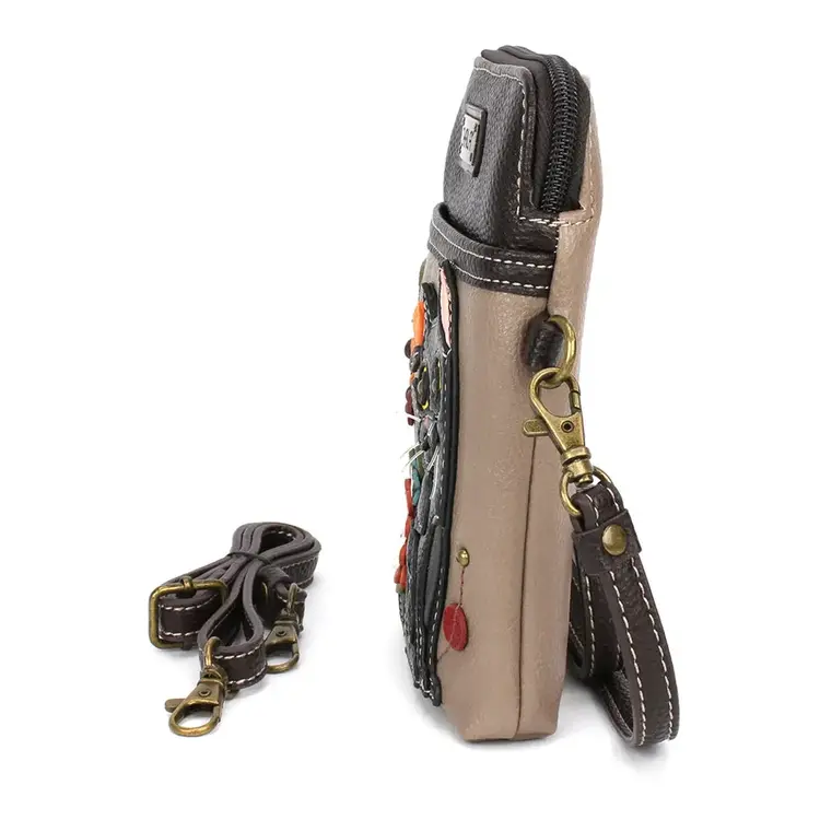 Chala Black Cat Cellphone Crossbody