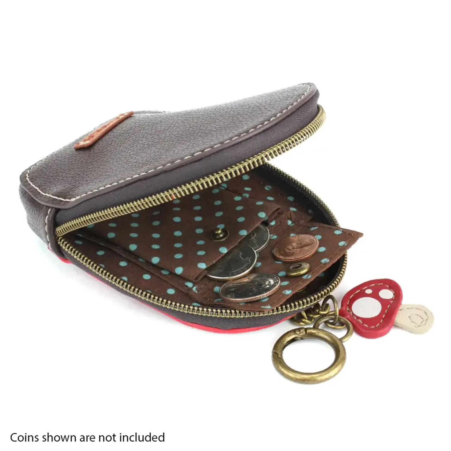 Chala Gnome Coin Purse Keychain - Sealed with a Kiss