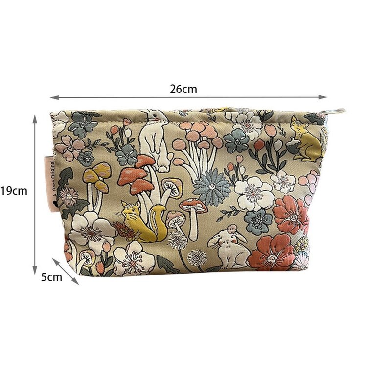 Woodland Floral Accessory Bag