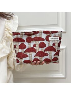 Red Mushroom Accessory Bag