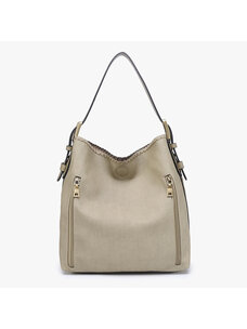 Jen & Co. Alexa Canvas Hobo (Army Green)