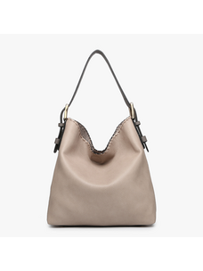Jen & Co. Alexa Hobo (Fog Grey)