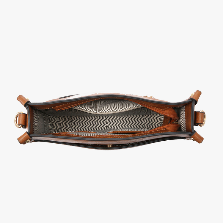 Jen & Co. Chloe Crossbody (Brown)