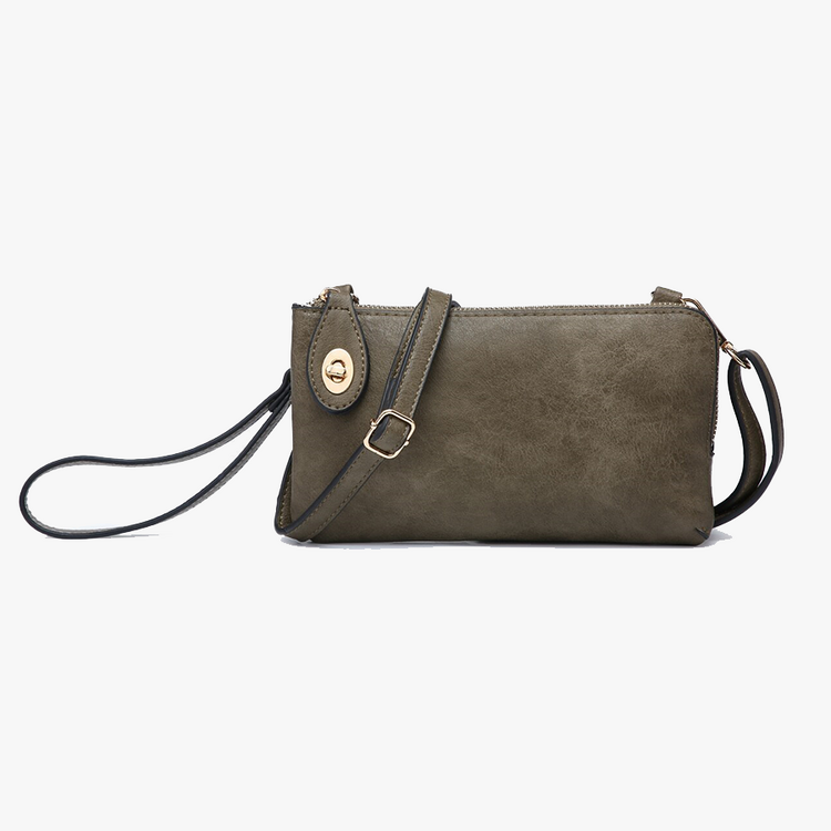 Jen & Co. Kendall Crossbody (Olive)