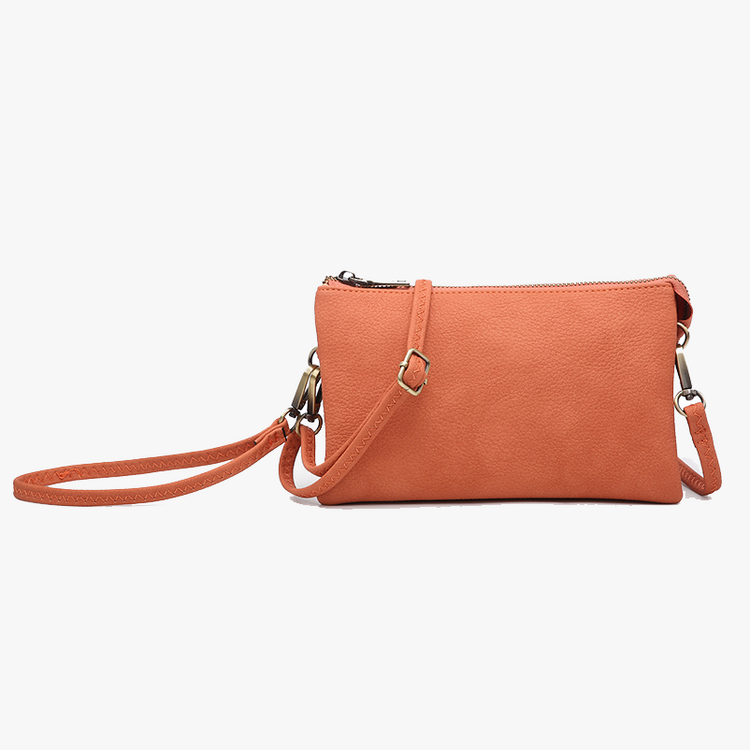 Jen & Co. Riley Crossbody (Burnt Coral)