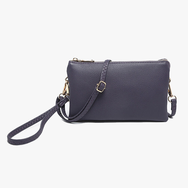 Jen & Co. Riley Crossbody (Dusk Purple)