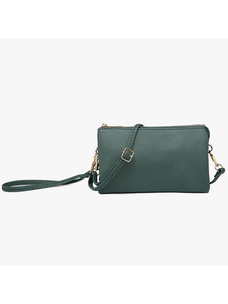 Jen & Co. Riley Crossbody (Forest Green)