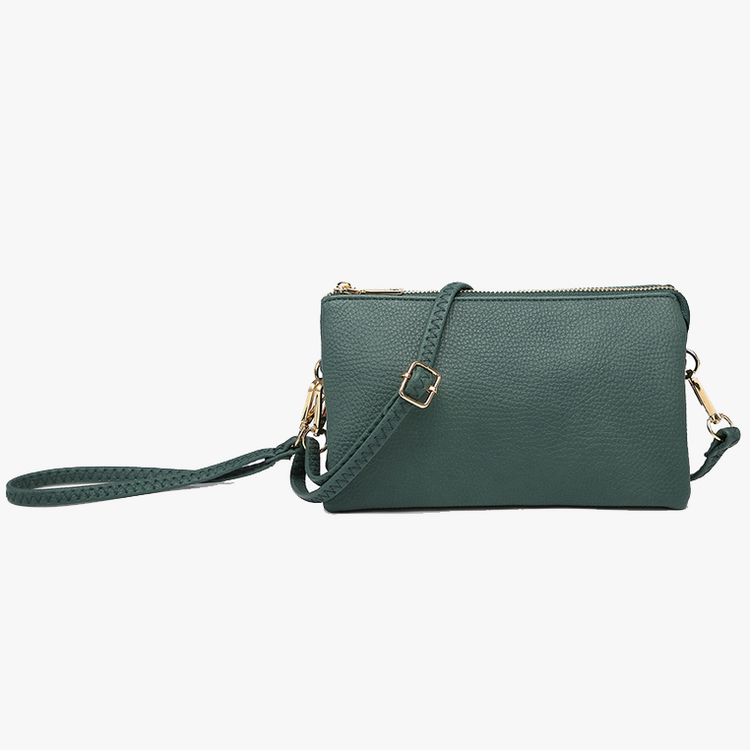 Jen & Co. Riley Crossbody (Forest Green)