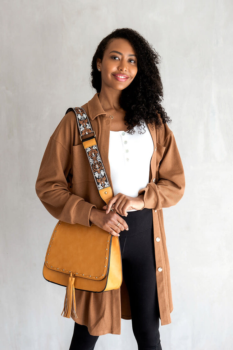 Jen & Co. Bailey Crossbody (Mustard)