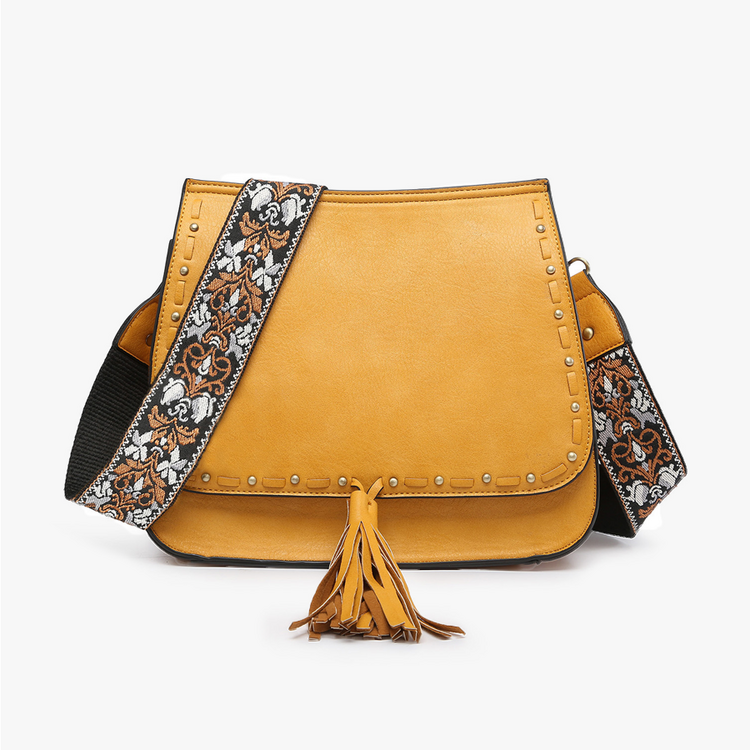 Jen & Co. Bailey Crossbody (Mustard)