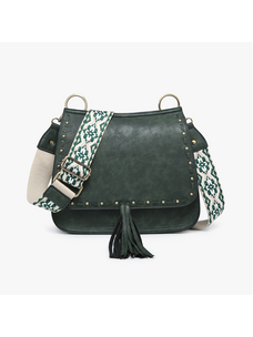 Jen & Co. Bailey Crossbody (Hunter Green)