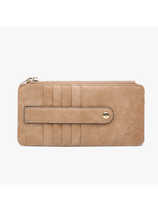 Jen & Co. Saige Card Holder Wallet (Mocha)