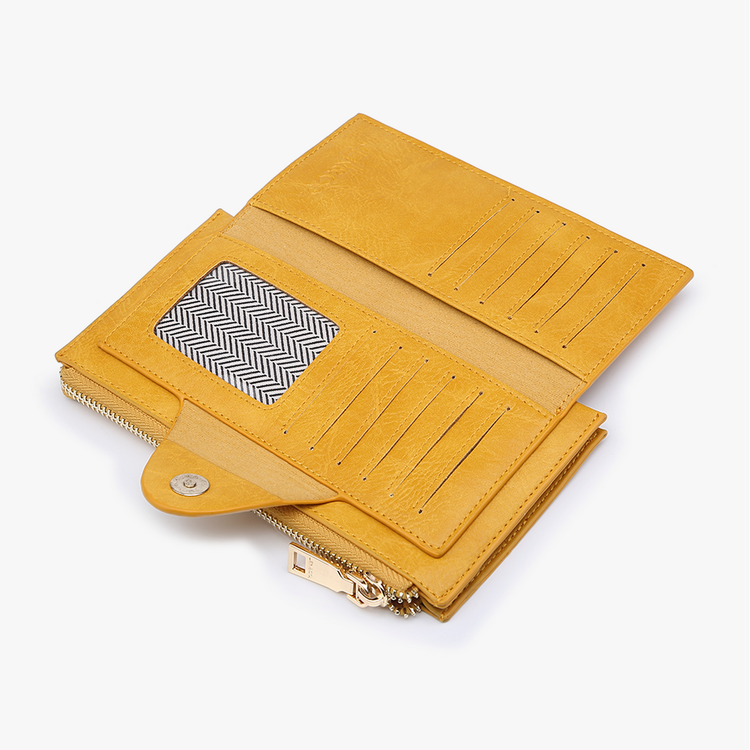 Jen & Co. Kyla Wallet (Mustard)