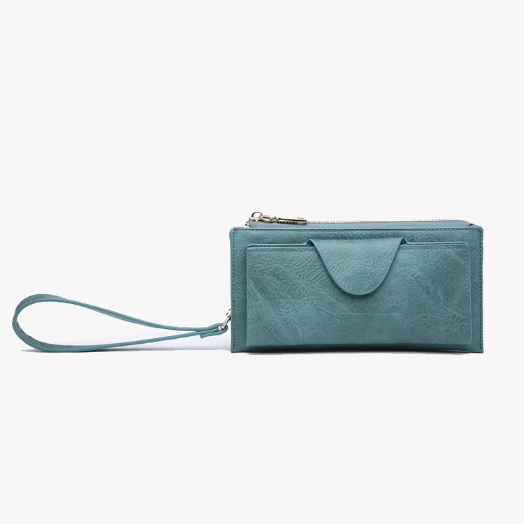 Jen & Co. Kyla Wallet (Teal)