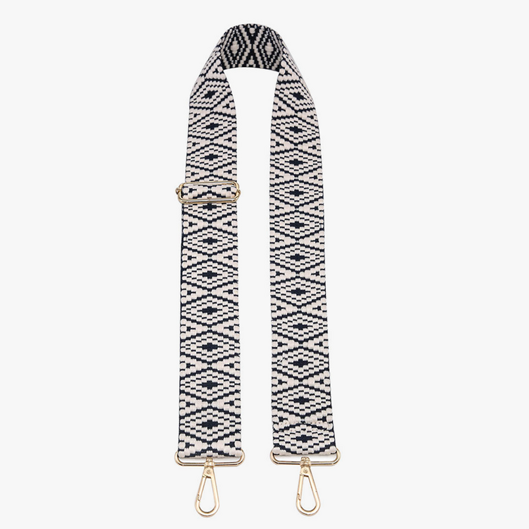 Jen & Co. Bohemian Guitar Strap (Navy)