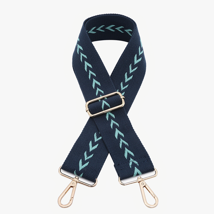 Jen & Co. Arrowhead Guitar Strap (Blue)