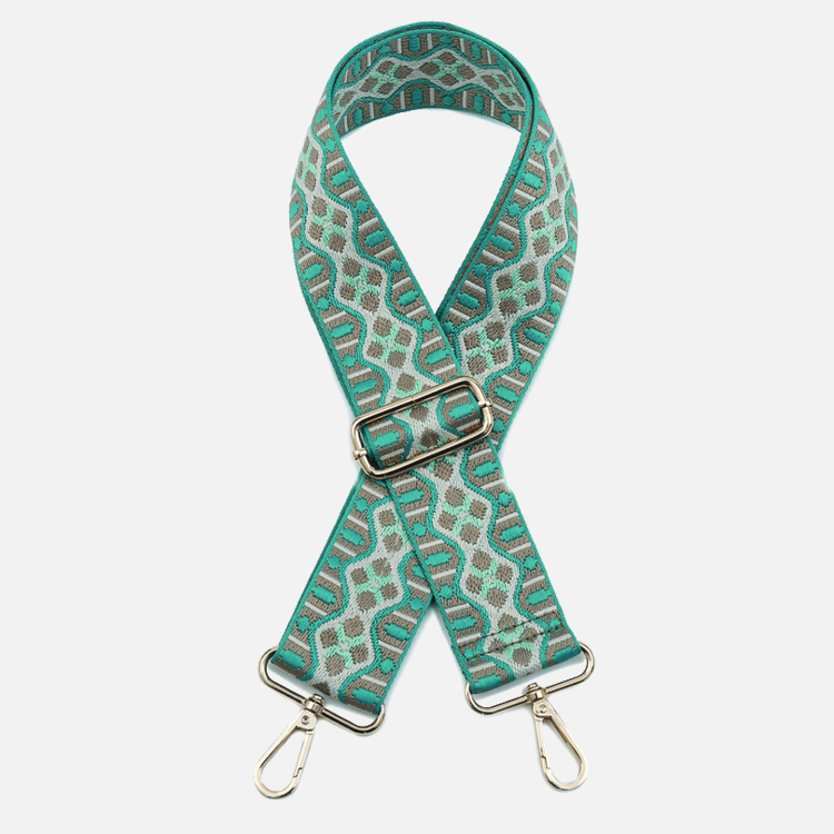 Jen & Co. Wave Guitar Strap (Turquoise)
