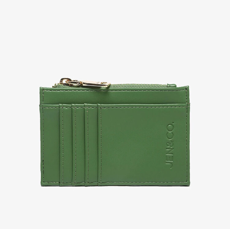 Jen & Co. Sia Wallet (Dark Sage)