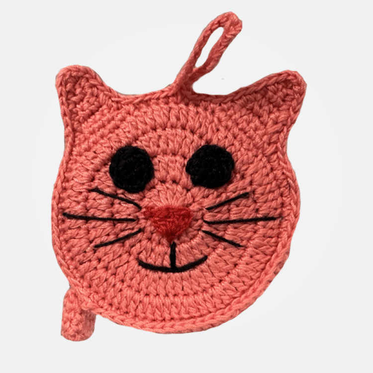 Cat Tape Measure (Coral)