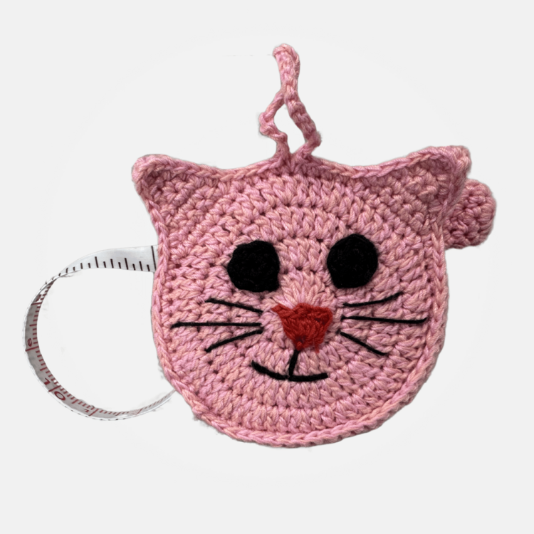 Cat Tape Measure (Pink)