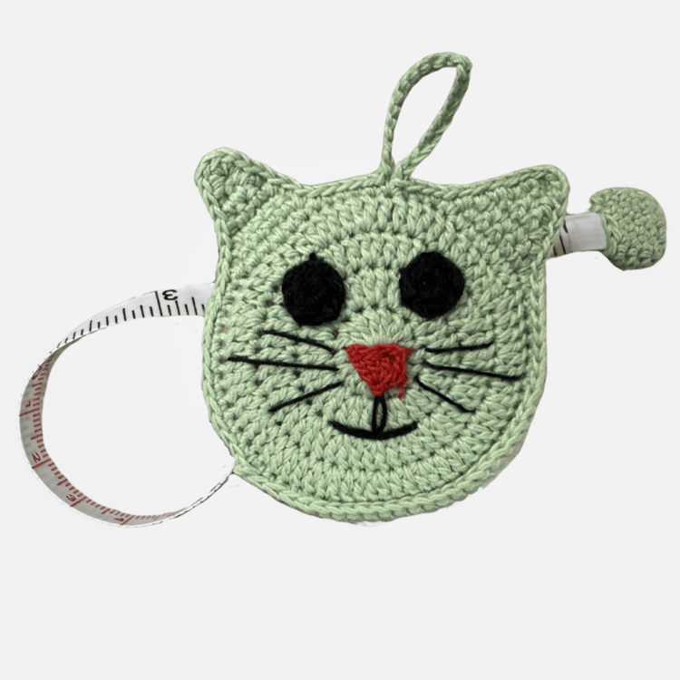 Cat Tape Measure (Mint)