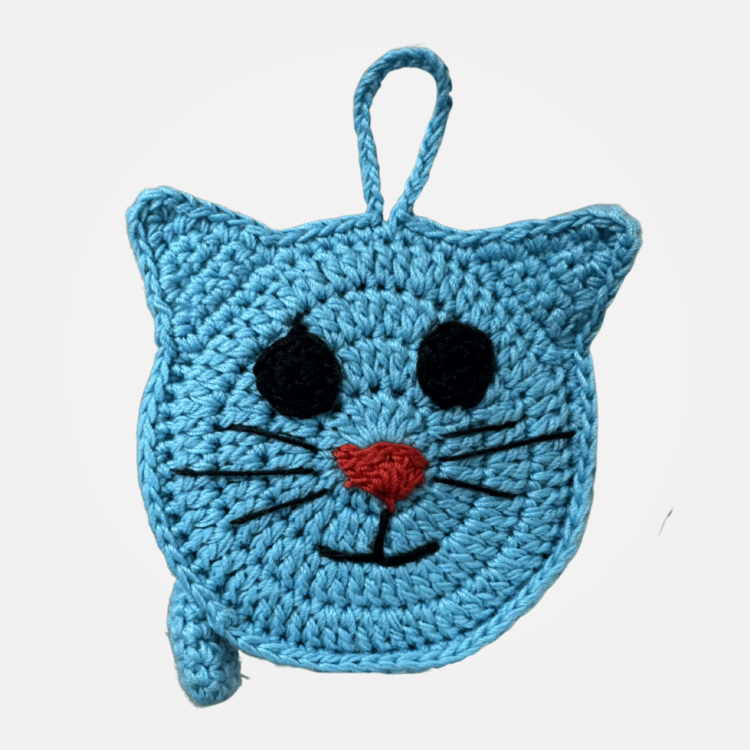 Cat Tape Measure (Turquoise)