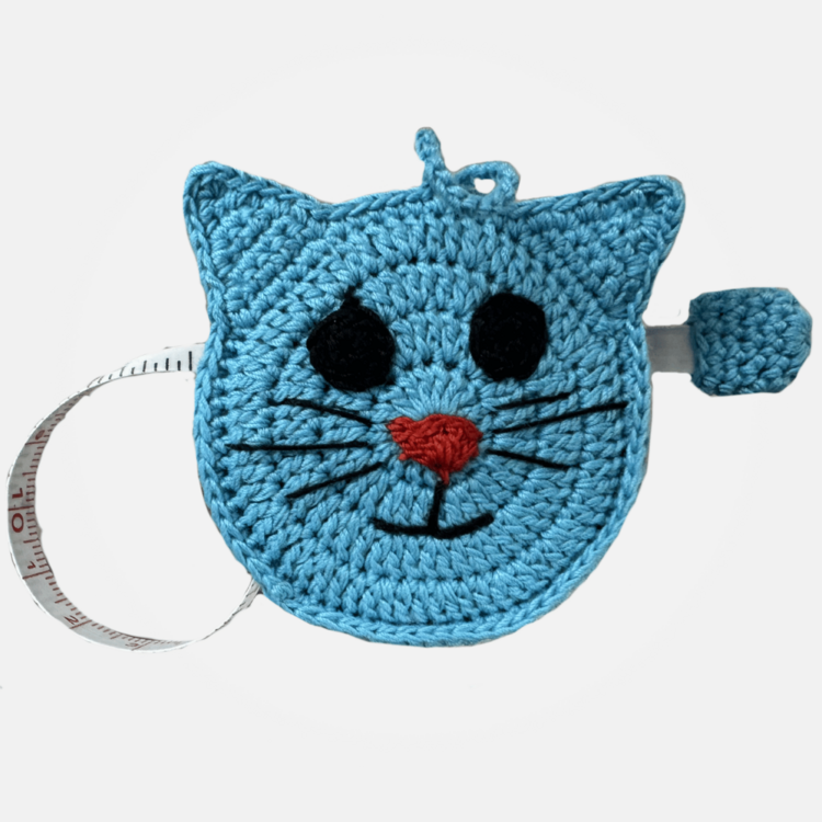 Cat Tape Measure (Turquoise)