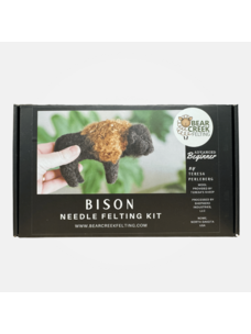 Bear Creek Felting Bison Felting Kit