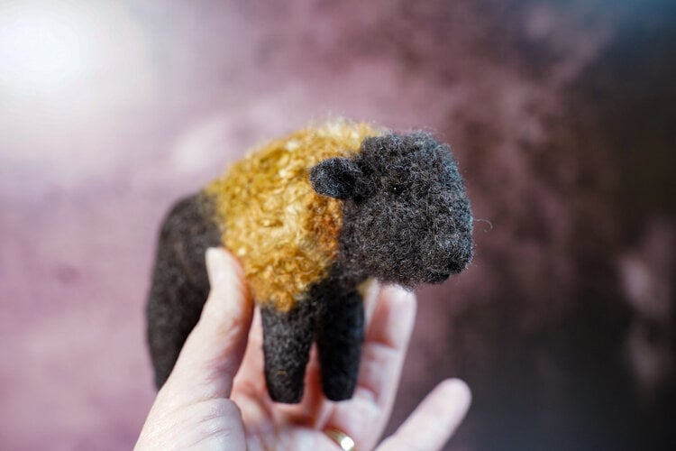 Bear Creek Felting Bison Felting Kit