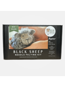 Bear Creek Felting Black Sheep Felting Kit