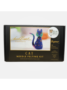 Bear Creek Felting Laurel Burch Cat Felting Kit