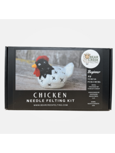 Bear Creek Felting White Chicken Felting Kit