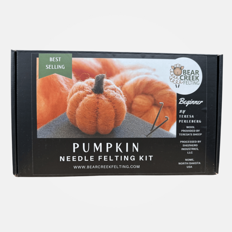 Bear Creek Felting Pumpkin Felting Kit