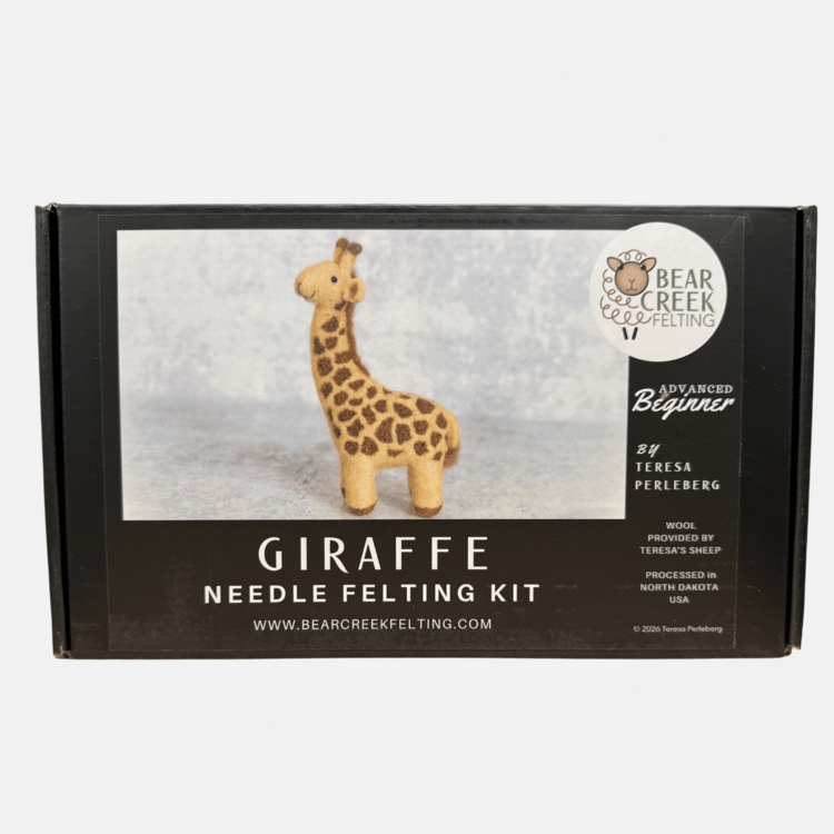 Bear Creek Felting Giraffe Felting Kit