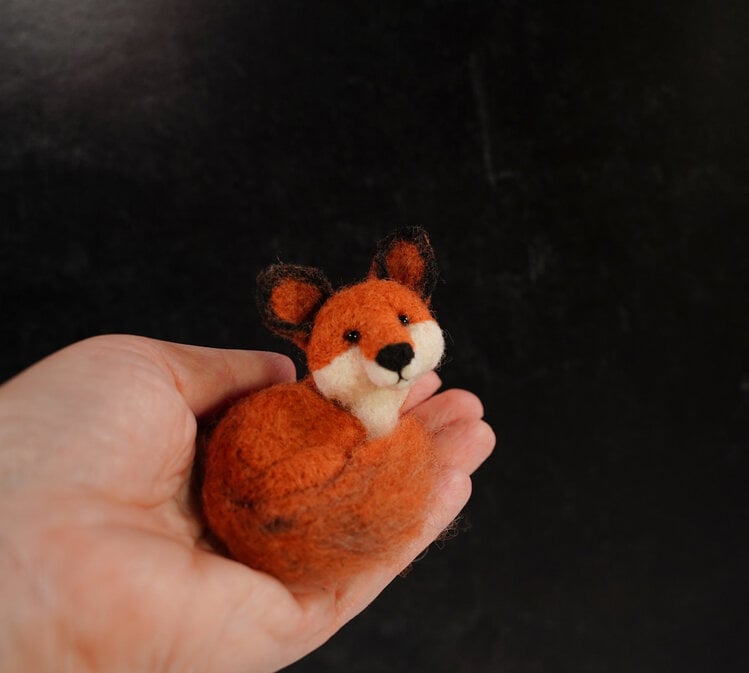 Bear Creek Felting Fox Felting Kit