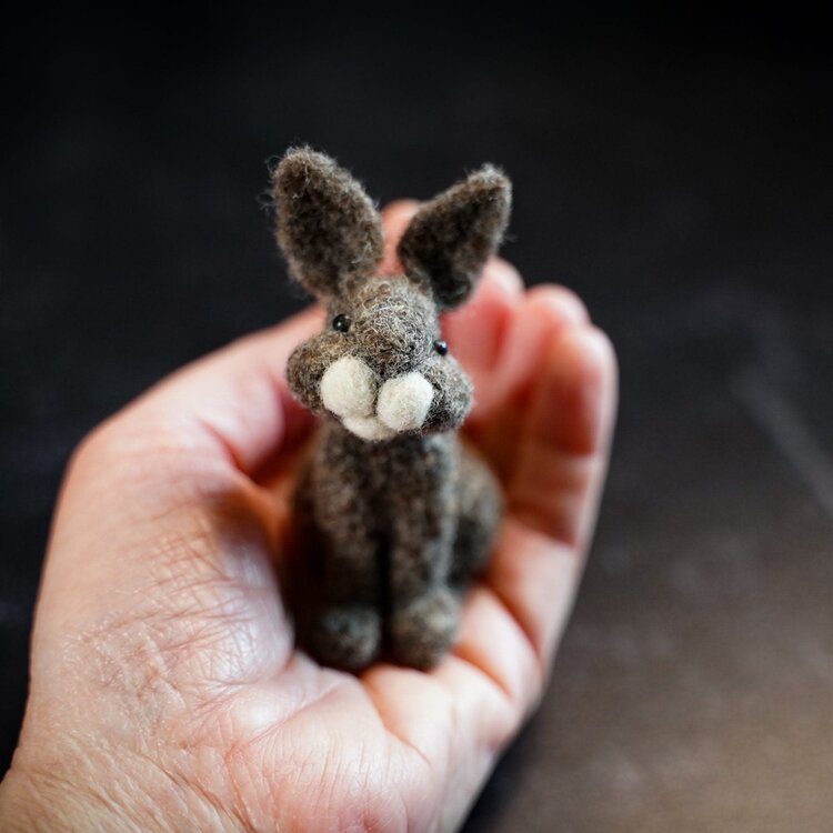 Bear Creek Felting Bunny Felting Kit