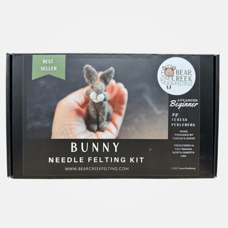 Bear Creek Felting Bunny Felting Kit