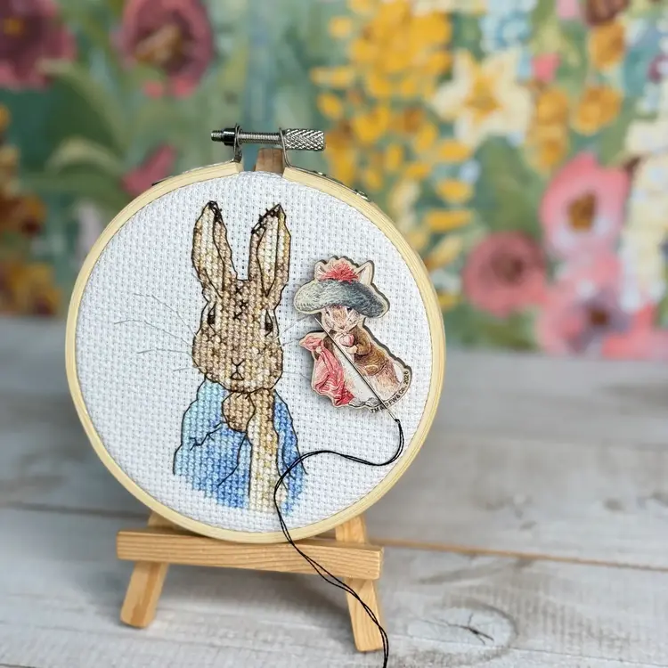 The Crafty Kit Company Beatrix Potter - Benjamin Bunny Needle Minder