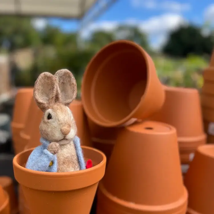 The Crafty Kit Company Beatrix Potter - Peter Rabbit and his Pocket Handkerchief Needle Felting