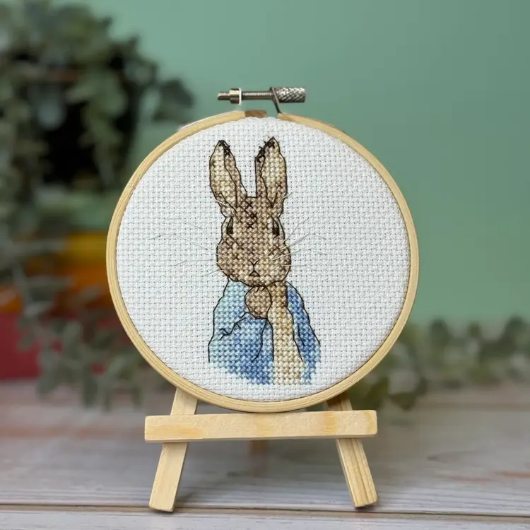 The Crafty Kit Company Beatrix Potter - Peter Rabbit Mini Cross Stitch Kit