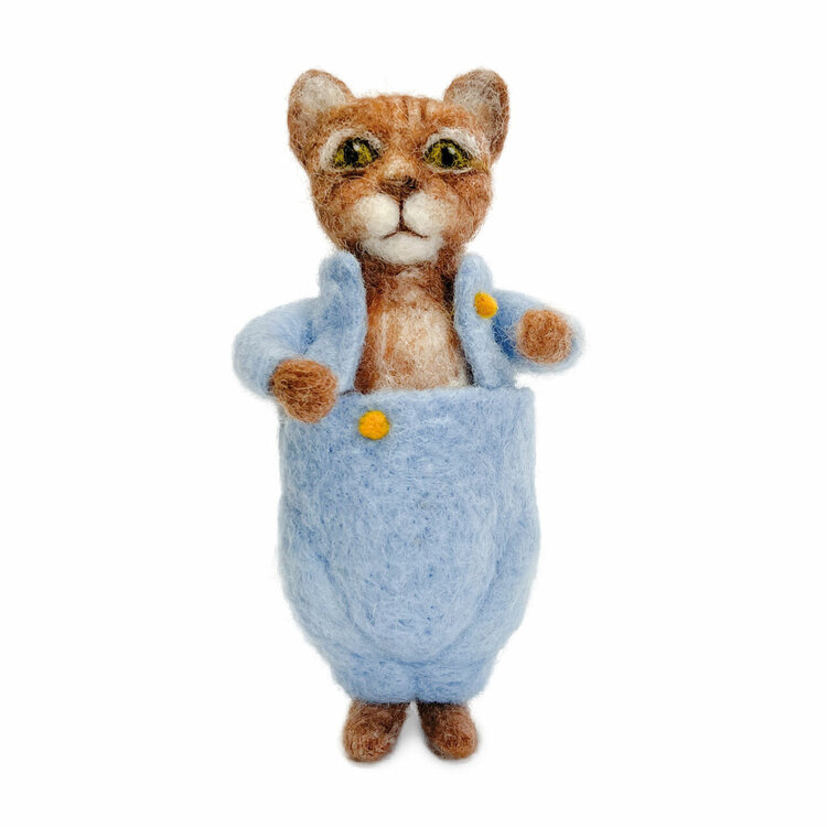 The Crafty Kit Company Beatrix Potter - Tom Kitten Needle Felting Kit