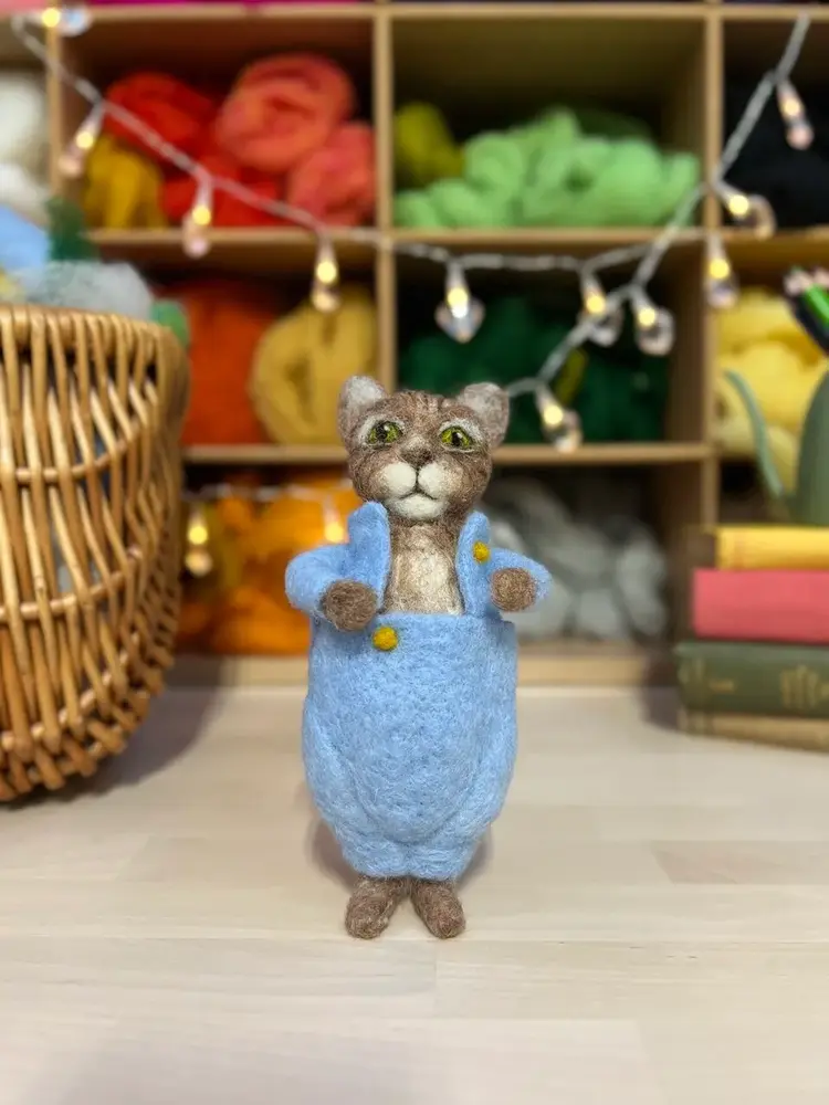 The Crafty Kit Company Beatrix Potter - Tom Kitten Needle Felting Kit