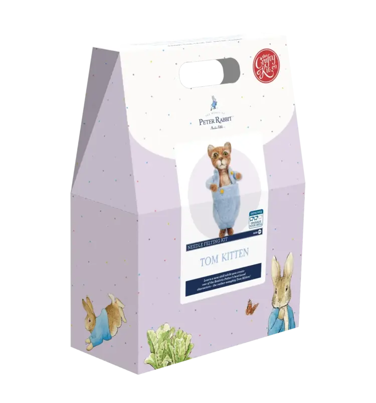 The Crafty Kit Company Beatrix Potter - Tom Kitten Needle Felting Kit