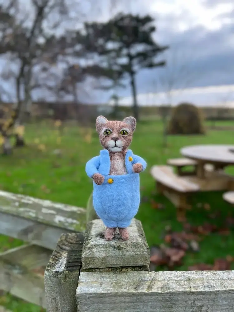 The Crafty Kit Company Beatrix Potter - Tom Kitten Needle Felting Kit