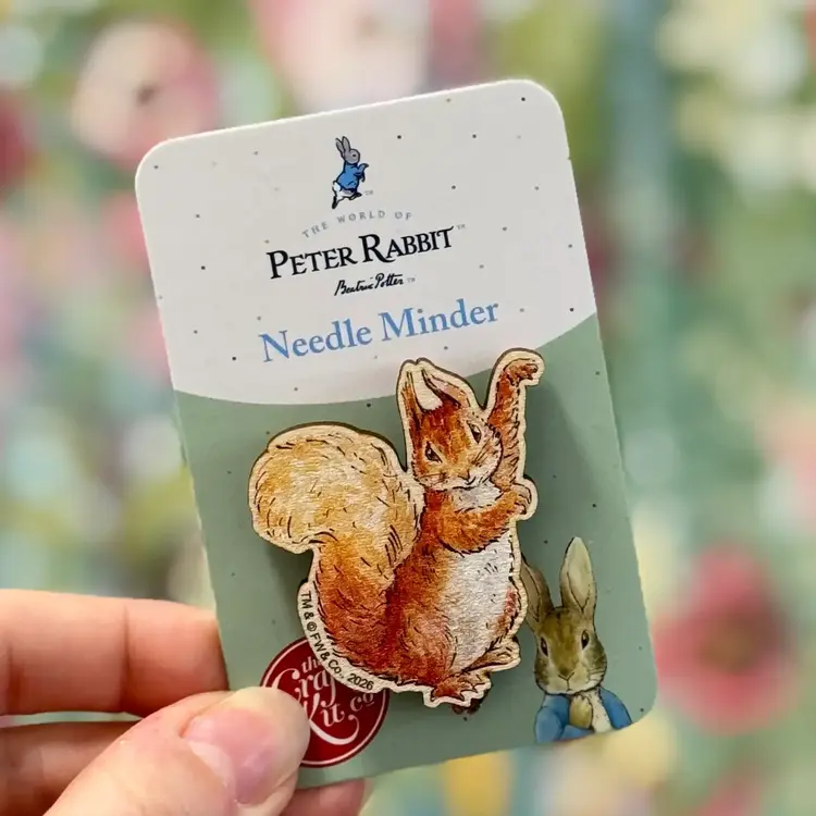 The Crafty Kit Company Beatrix Potter - Squirrel Nutkin Needle Minder