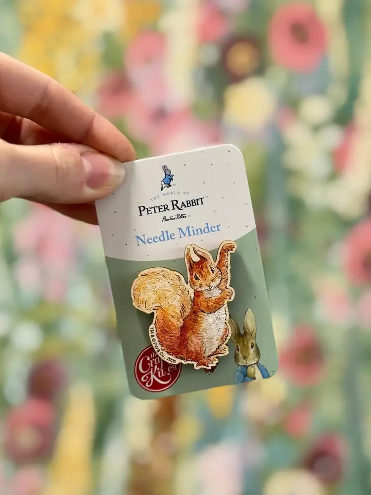 The Crafty Kit Company Beatrix Potter - Squirrel Nutkin Needle Minder