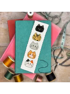The Crafty Kit Company Kitty Cats Cross Stitch Bookmark Kit