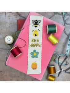 The Crafty Kit Company Honey Bee Cross Stitch Bookmark Kit